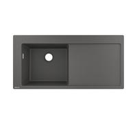 Hansgrohe hansgrohe Évier encastré 450 S5110-F450 1030x490mm, 1 cuve gauche, égouttoir droit, inox brossé Quantité:1