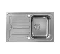 Hansgrohe hansgrohe Évier encastré S44 avec égouttoir, US 45 cm, 770x480 mm, ES Quantité:1