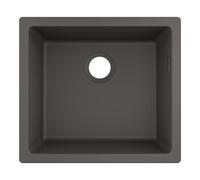 Hansgrohe hansgrohe Évier sous-plan 450 S510-U450 448x398mm, 1 bac principal, sans trop-plein, gris pierre Quantité:1