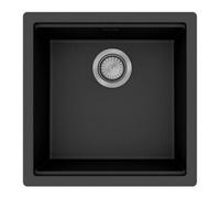 Hansgrohe hansgrohe Évier sous-plan S53 SilicaTec, 436x436 mm, noir graphite Quantité:1