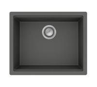 Hansgrohe hansgrohe Évier sous-plan S53 SilicaTec, 536x436mm, gris pierre Quantité:1