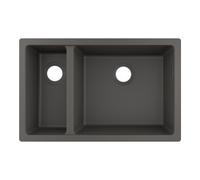 Hansgrohe hansgrohe Évier UB-Spüle S510-U635 658x398mm, 1 sortie principale et 1 arrivée, sans trop-plein, acier inoxydable Quantité:1