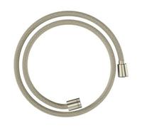 Hansgrohe hansgrohe Flexible de douche textile 1250 mm, raccord 1x conique, 1x cylindre, brossé inox Quantité:1