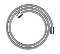 Hansgrohe hansgrohe Flexible de douche textile 1600 mm, raccords cylindriques mâle des deux côtés, chrome Quantité:1