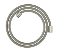 Hansgrohe hansgrohe Flexible de douche textile 1600 mm, raccords cylindriques mutuels, aspect inox Quantité:1