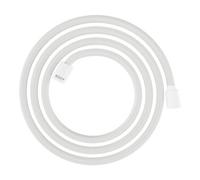 Hansgrohe hansgrohe Flexible de douche textile 2000, 1x mâle conique, 1x cylindre, blanc mat Quantité:1