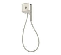 hansgrohe AXOR Starck ShowerCollection Module de douchette encastré 12 x 12, carré, 10651800, Couleur: Acier inoxydable Optic