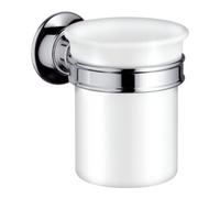 Axor Montreux gobelet pour brosse à dents blanc-chrome 42134000