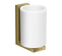 hansgrohe Coupe-dent Axor 42604990 verre, montage mural, optique or poli
