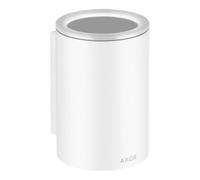 hansgrohe Tasse à dents Axor 42804700 d= 76x114mm, montage mural, blanc mat