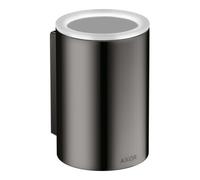 hansgrohe Coupe-dent Axor 42804330 d= 76x114mm, montage mural, chrome noir poli