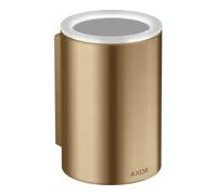 Hansgrohe hansgrohe Gobelet à dents Axor Universal Circular d= 76x114mm, fixation murale, bronze brossé Quantité:1