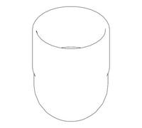 Hansgrohe hansgrohe Gobelet Axor Logo individuel, plastique Quantité:1
