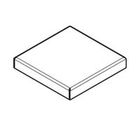 Hansgrohe hansgrohe Grille pour RainDrain Point 150x150 noir mat Quantité:1