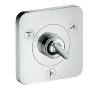 Hansgrohe hansgrohe Kit complet Axor Citterio E UP-Ab- + Um-V 120x120mm, aspect acier inoxydable Quantité:1