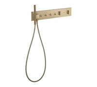 Hansgrohe hansgrohe Kit complet ShowerComposition UP-THM, 4 utilisateurs, bronze brossé Quantité:1