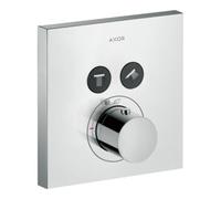 Hansgrohe hansgrohe Kit complet ShowerSelect Square UP-THM, carré, 2 utilisateurs, chrome Quantité:1
