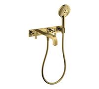Hansgrohe hansgrohe Kit de montage Axor Citterio pour baignoire encastrée 3 trous, avec KrG, optique or poli Quantité:1