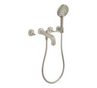 Hansgrohe hansgrohe Kit de montage Axor Citterio pour baignoire encastrée 3 trous, m HG, nickel brossé Quantité:1
