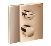 Hansgrohe hansgrohe Kit de montage Axor Edge UP-THM, avec robinetterie, douchette, poli or rouge Quantité:1