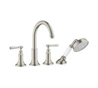Hansgrohe hansgrohe Kit de montage Axor Montreux 4 voies pour carrelage, levier, aspect acier inoxydable Quantité:1