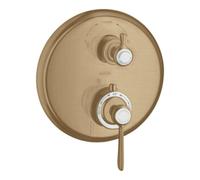 Hansgrohe hansgrohe Kit de montage Axor Montreux encastré, avec robinetterie, levier, bronze brossé Quantité:1