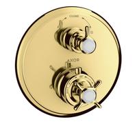 hansgrohe AXOR Thermostat Montreux encastré avec vanne d'arrêt ou vanne de commutation, 16820990