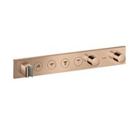 Hansgrohe hansgrohe Kit de montage Axor Select thermostat encastré, 4 sorties, or rouge poli Quantité:1