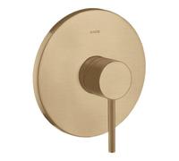 Hansgrohe hansgrohe Kit de montage Axor Starck encastré, avec poignée à broche, 1 voie, bronze mat Quantité:1