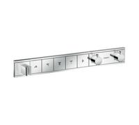 Hansgrohe hansgrohe Kit de montage complet RainSelect UP-THM, avec douchette int., 5 consommations, chromé Quantité:1