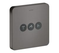 Hansgrohe hansgrohe Kit de montage complet ShowerSelect encastré, pour 3 sorties, Softcube, brossé bleu vc Quantité:1