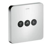 Hansgrohe hansgrohe Kit de montage complet ShowerSelect encastré, pour 3 utilisateurs, softcube, chrome Quantité:1
