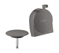 Hansgrohe hansgrohe Kit de montage Exafill S Bec de baignoire, garniture vidage et trop-plein, bleu brossé Quantité:1