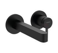 Hansgrohe hansgrohe Kit de montage Finoris Mitigeur lavabo encastré, pour eau froide, bec 168 mm, noir mat Quantité:1