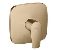 Hansgrohe hansgrohe Kit de montage Talis E mitigeur encastré douche, 1 sortie, bronze brossé Quantité:1