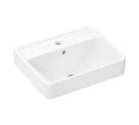 Hansgrohe hansgrohe Lavabo à main Xanuia Q 500x390mm avec trou de robinet et trop-plein blanc Quantité:1