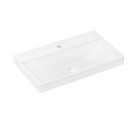 Hansgrohe hansgrohe Lavabo Xelu Q 800x480 mm, avec robinet, sans trop-plein, blanc Quantité:1