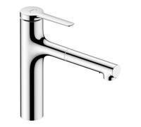 Hansgrohe hansgrohe Mitigeur de cuisine monocommande Zesis M33, longueur du tuyau 500 mm, chrome Quantité:1