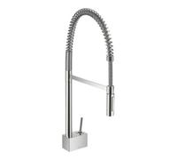 Hansgrohe hansgrohe Mitigeur évier 240 Axor Starck SemiPr bec pivotant 360°, chrome noir poli Quantité:1