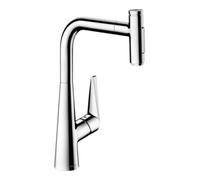 Hansgrohe hansgrohe Mitigeur évier 300 Talis Select M51 avec douchette extractible, 2 jets, sBox, chrome Quantité:1