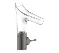 Hansgrohe hansgrohe Mitigeur lavabo Axor Starck V 140 mm verre, sans garniture, brossé bleu vc Quantité:1