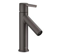 hansgrohe AXOR Starck mitigeur monocommande de lavabo 100 avec poignée sans timon, chromé, 10003340, Couleur: Chrome noir brossé