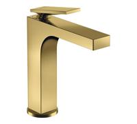 Hansgrohe hansgrohe Mitigeur lavabo monocommande 160 Axor Citterio A 143 mm, m HG, tirette, opt. or poli Quantité:1