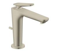 Hansgrohe hansgrohe Mitigeur lavabo monocommande Axor Citterio C CoolSt acier brossé, bec 135 mm, tirette vidage Quantité:1