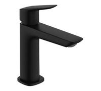 Hansgrohe hansgrohe Mitigeur lavabo monocommande Logis tirette, encastré, bec 121 mm, mat noir Quantité:1