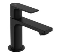 Hansgrohe hansgrohe Mitigeur lavabo monocommande Rebris E 80 CoolSt sans garniture de vidage, noir mat Quantité:1