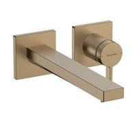 Hansgrohe hansgrohe Mitigeur lavabo monocommande Tecturis E A 225 mm, encastré, mural, bronze brossé Quantité:1