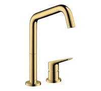 Hansgrohe hansgrohe Mitigeur monocommande 2 trous 240 Axor Citterio M avec bec pivotant, or poli Quantité:1