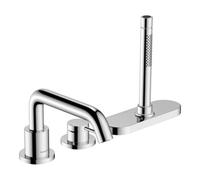 Hansgrohe hansgrohe Mitigeur monocommande 3 trous pour bidet Tecturis S, chromé, déport 194 mm Quantité:1