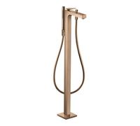 Hansgrohe hansgrohe Mitigeur monocommande baignoire Axor Citterio A 200 mm, sur pied, avec levier, poli or rose Quantité:1